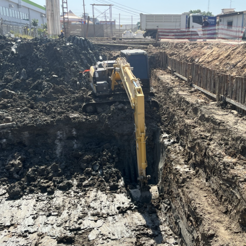 Hybrid Retaining Wall